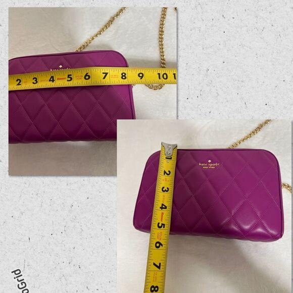 Kate Spade Quilted Mini Camera Leather Crossbody Bag NWOT - Picture 11 of 11